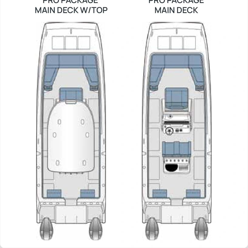 Aquila 28 Molokai optional configurations