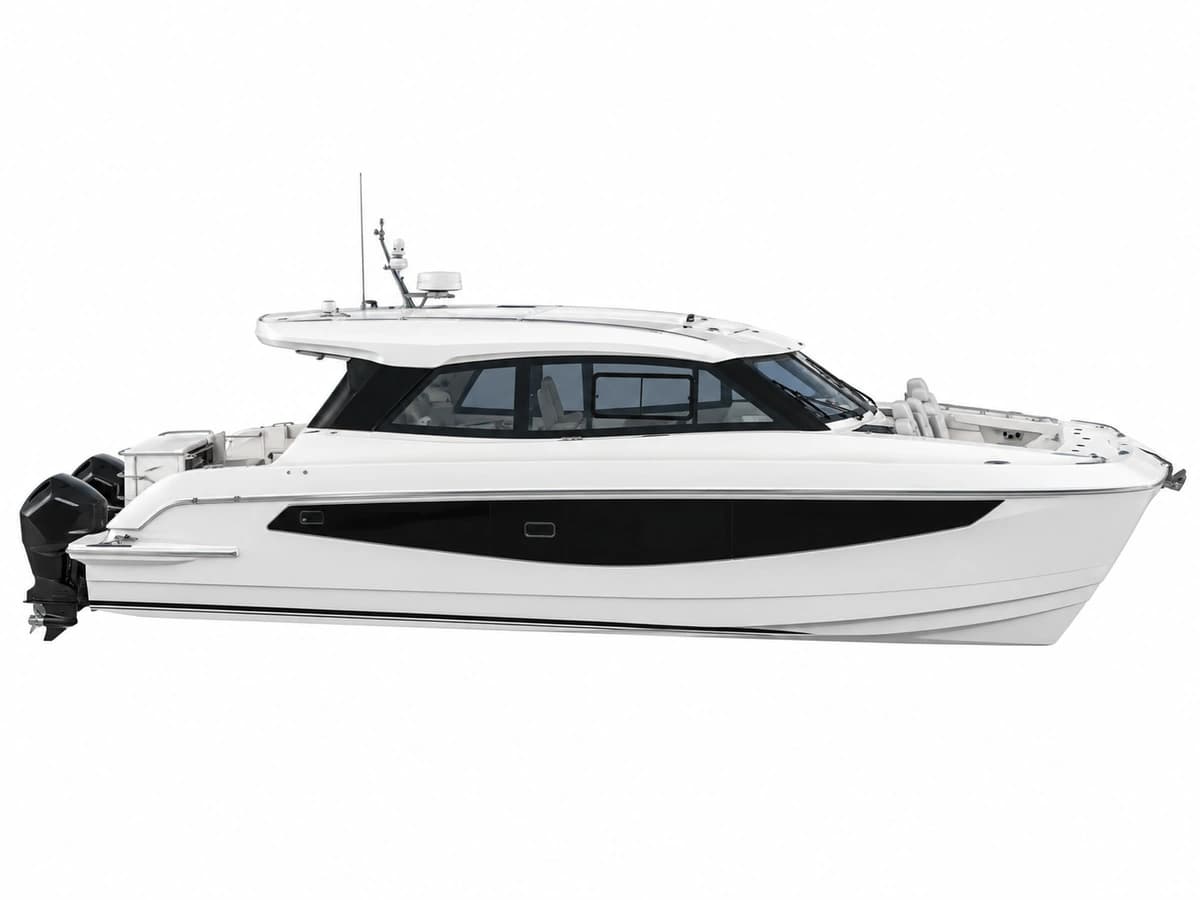 Aquila 42 Coupe catamaran profile