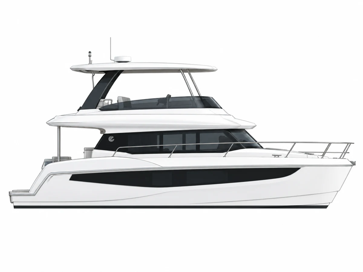 Aquila 42 catamaran profile