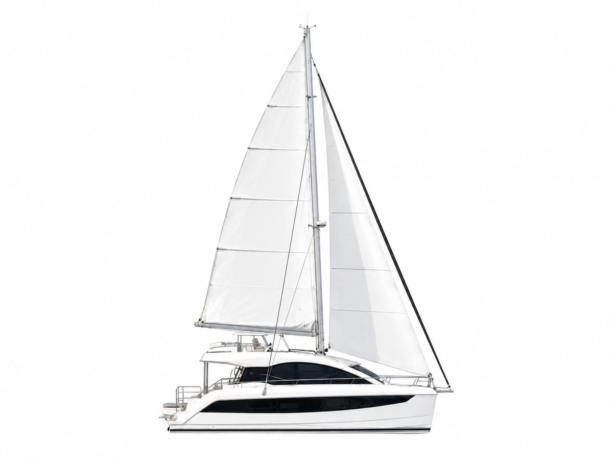 Aquila 45 Sail catamaran profile