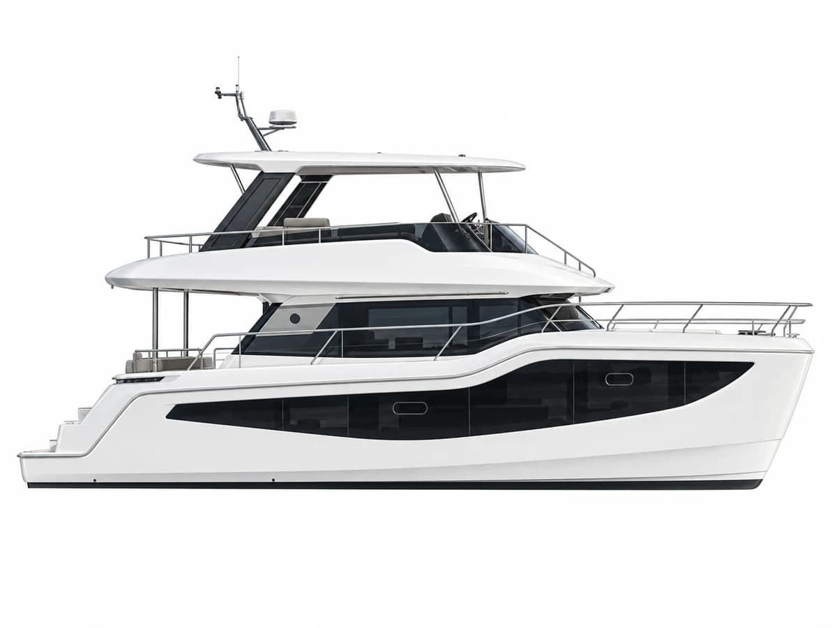 Aquila 46 Yacht catamaran profile