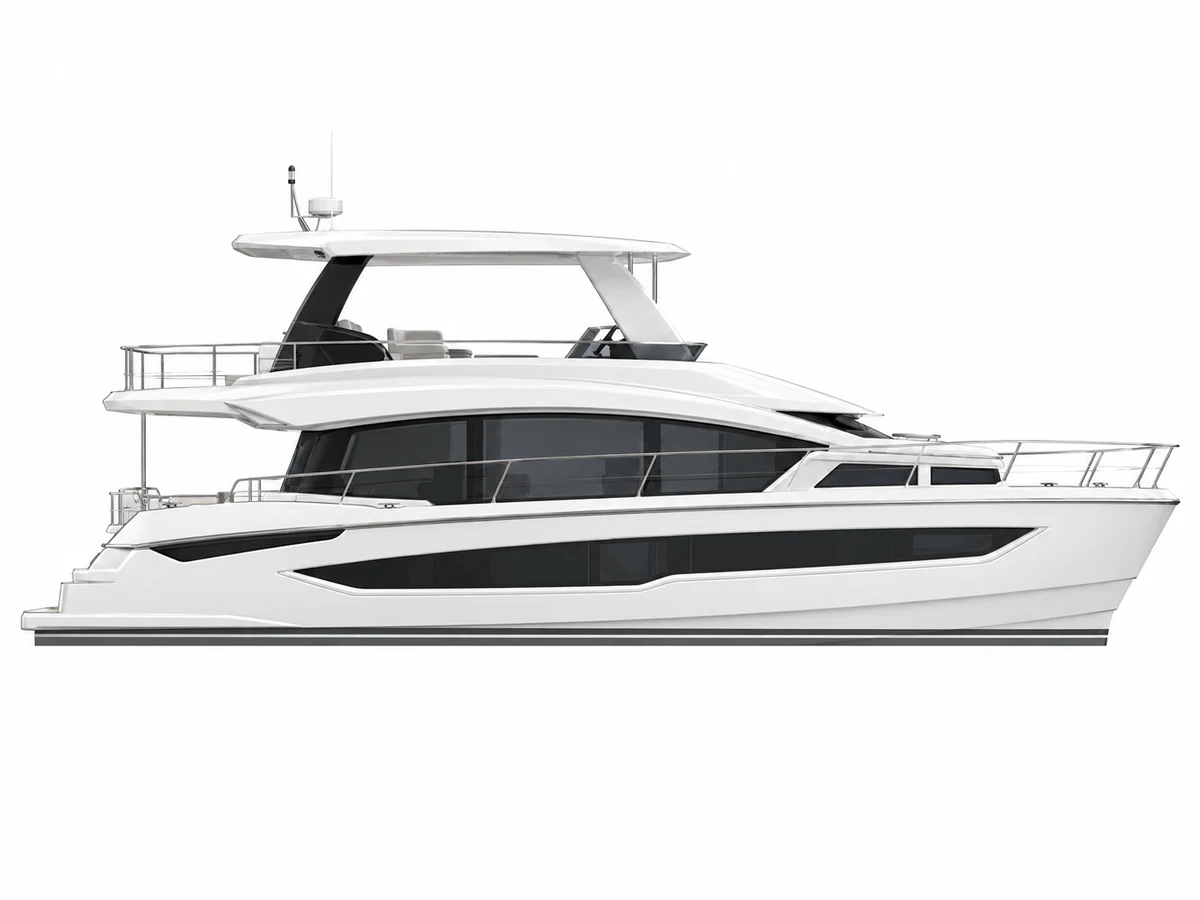 Aquila 54 catamaran profile