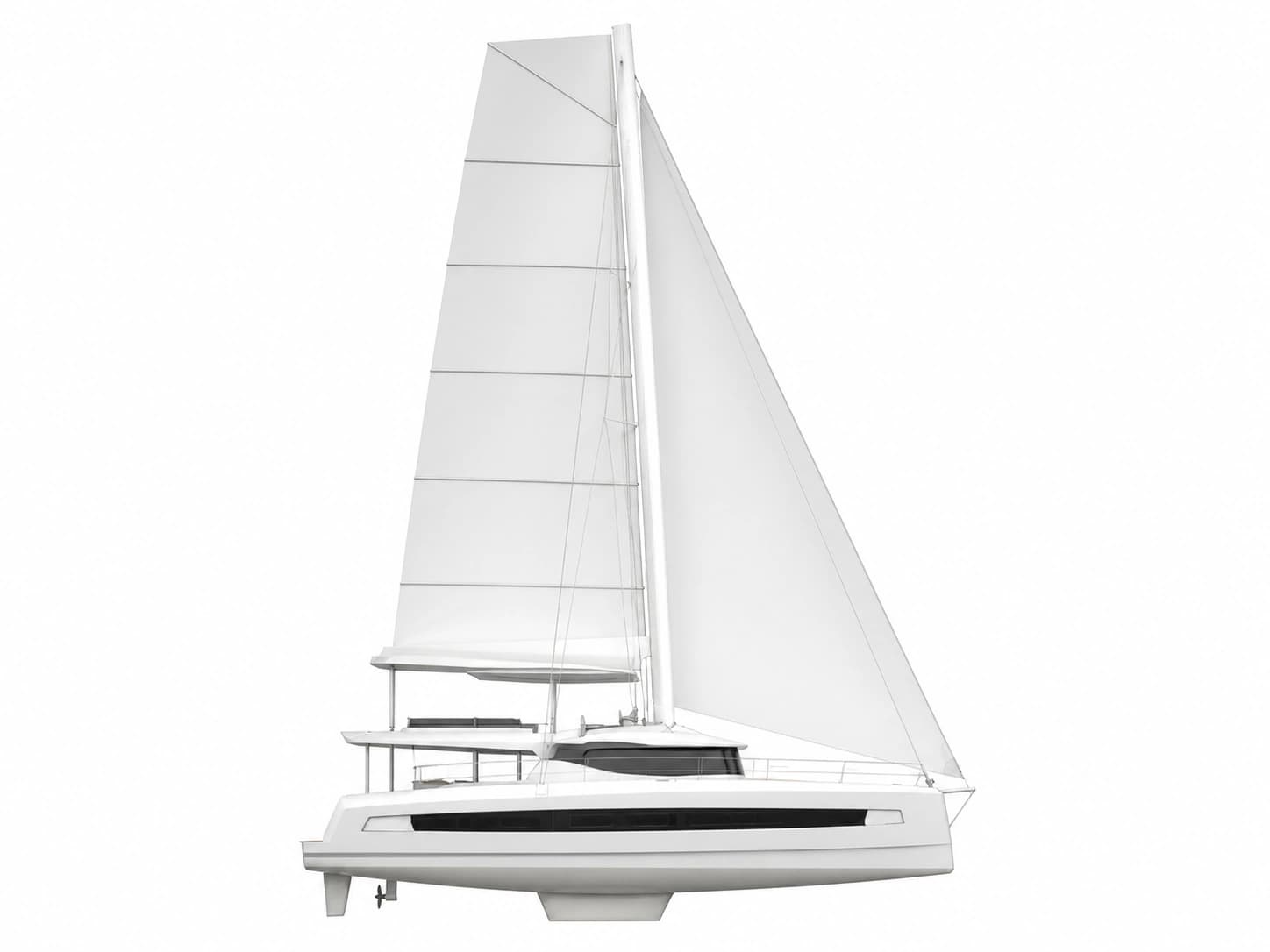 BALI 5.8 catamaran profile