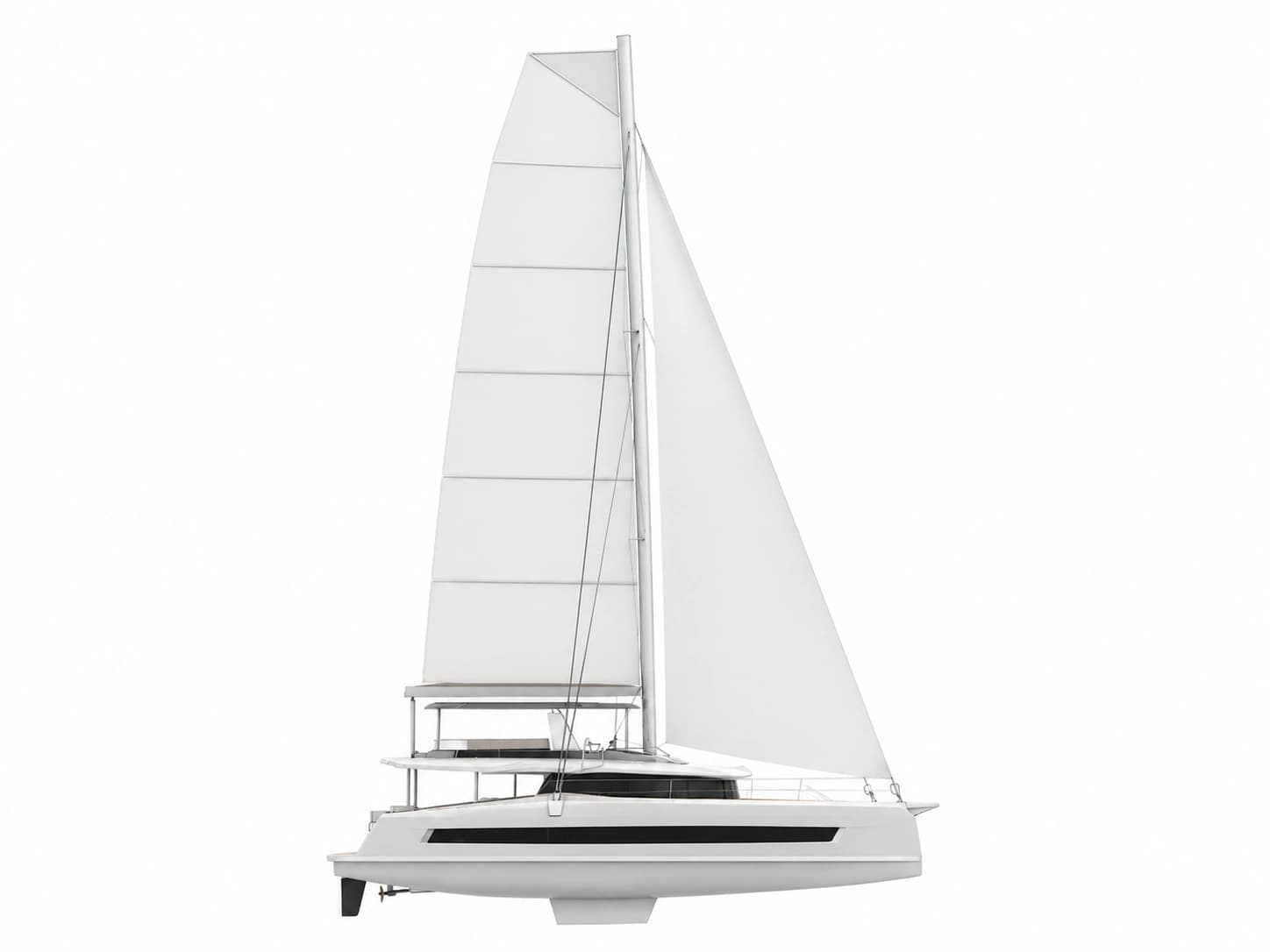 BALI 7.0 catamaran profile