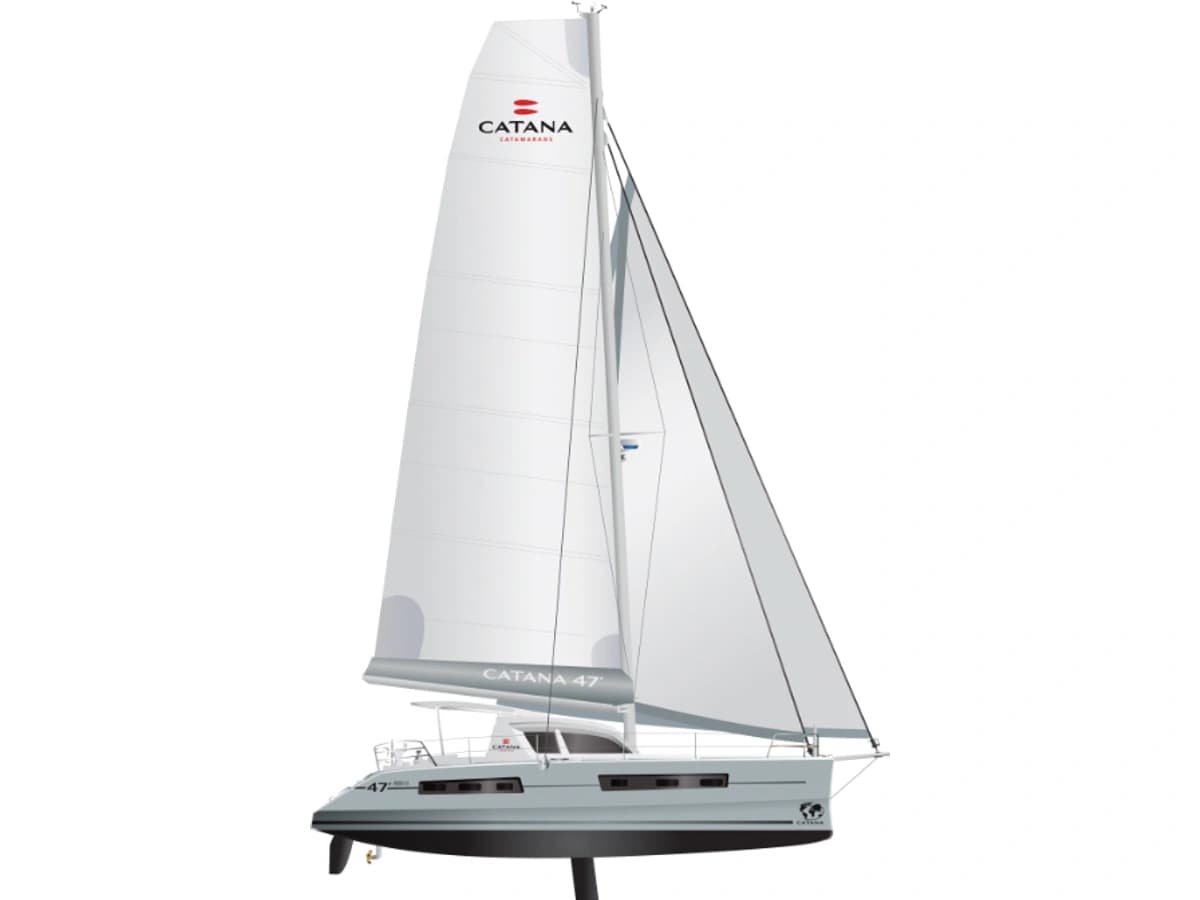 Catana 47 catamaran profile