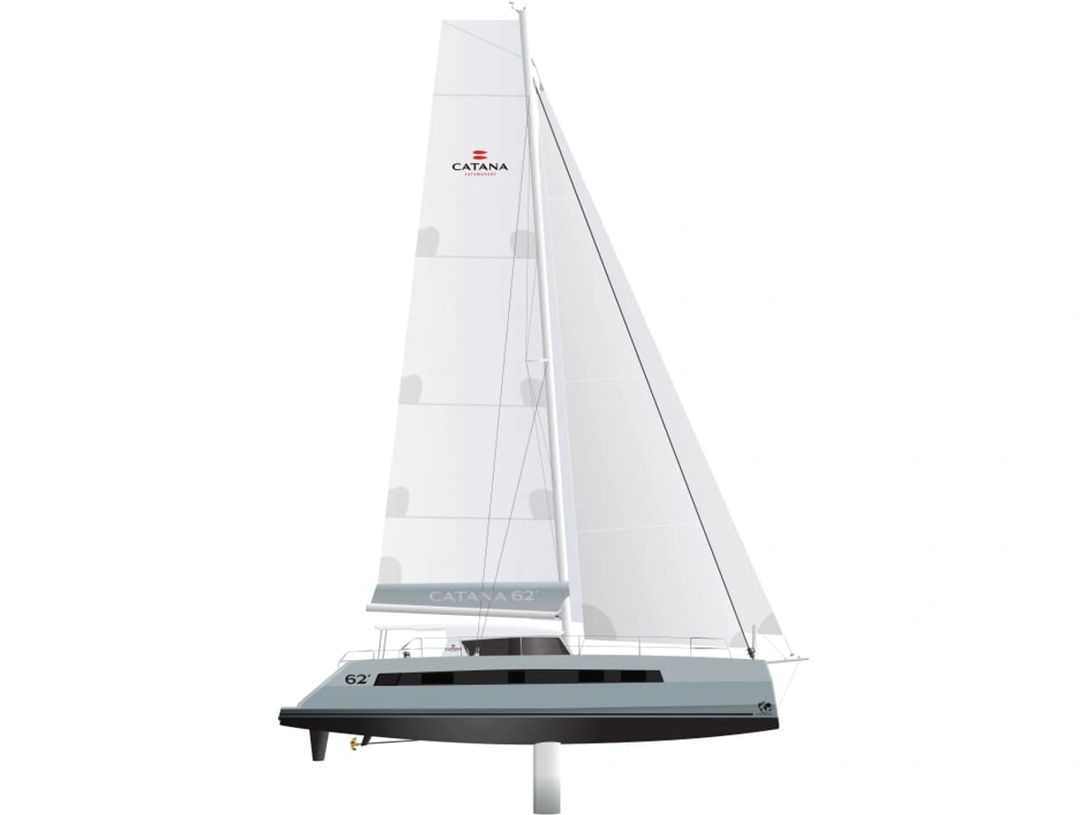 Catana 62 catamaran profile