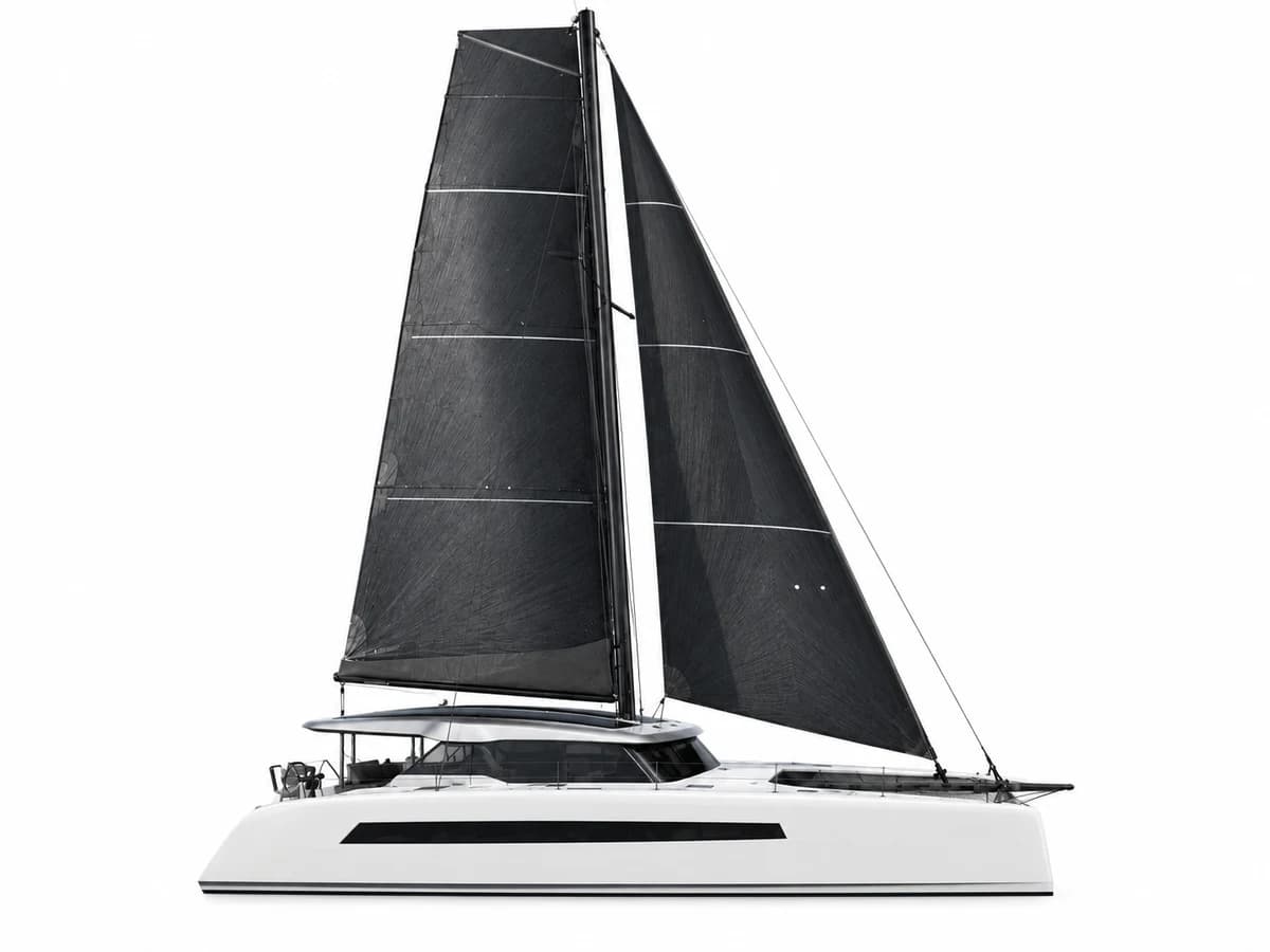 Cure 55GT catamaran profile