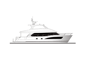Horizon PC60 catamaran profile
