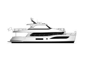 Horizon PC68 catamaran profile