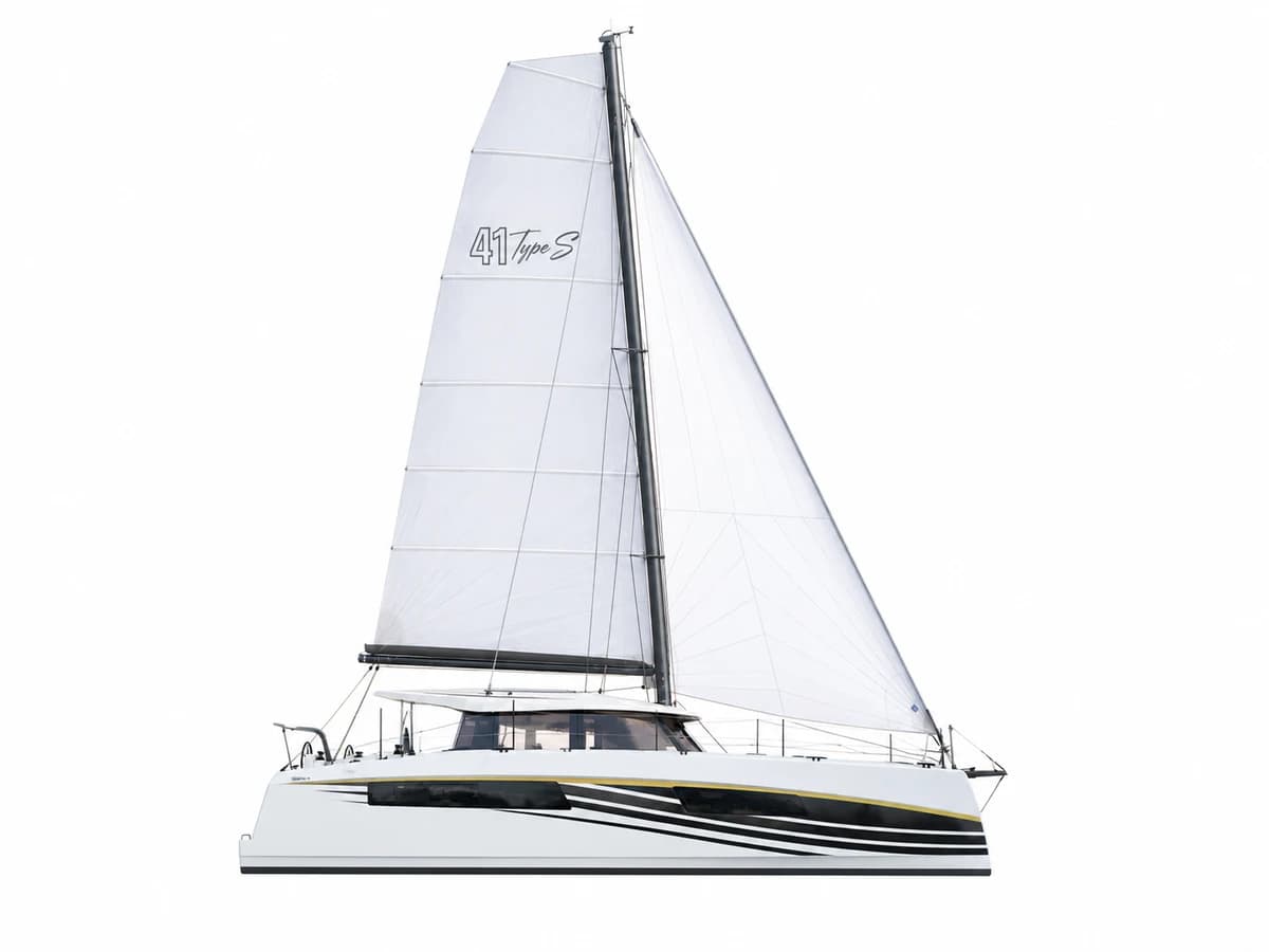 Nautitech 41 Type S catamaran profile
