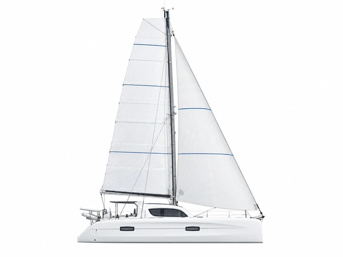 Outremer 45 catamaran profile