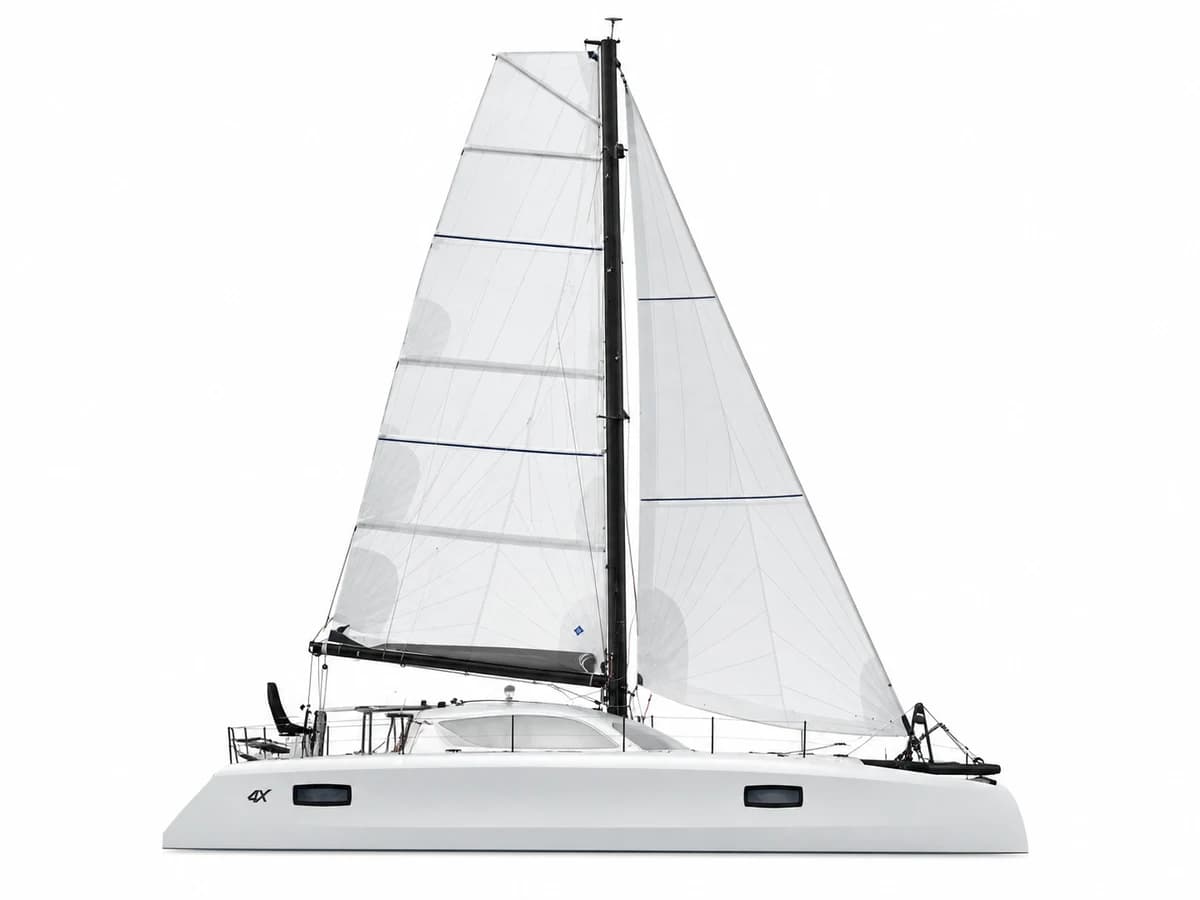 Outremer 4X catamaran profile