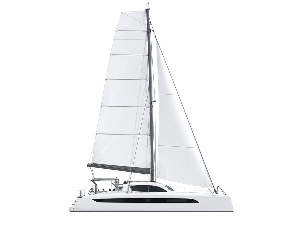 Outremer 51 catamaran profile