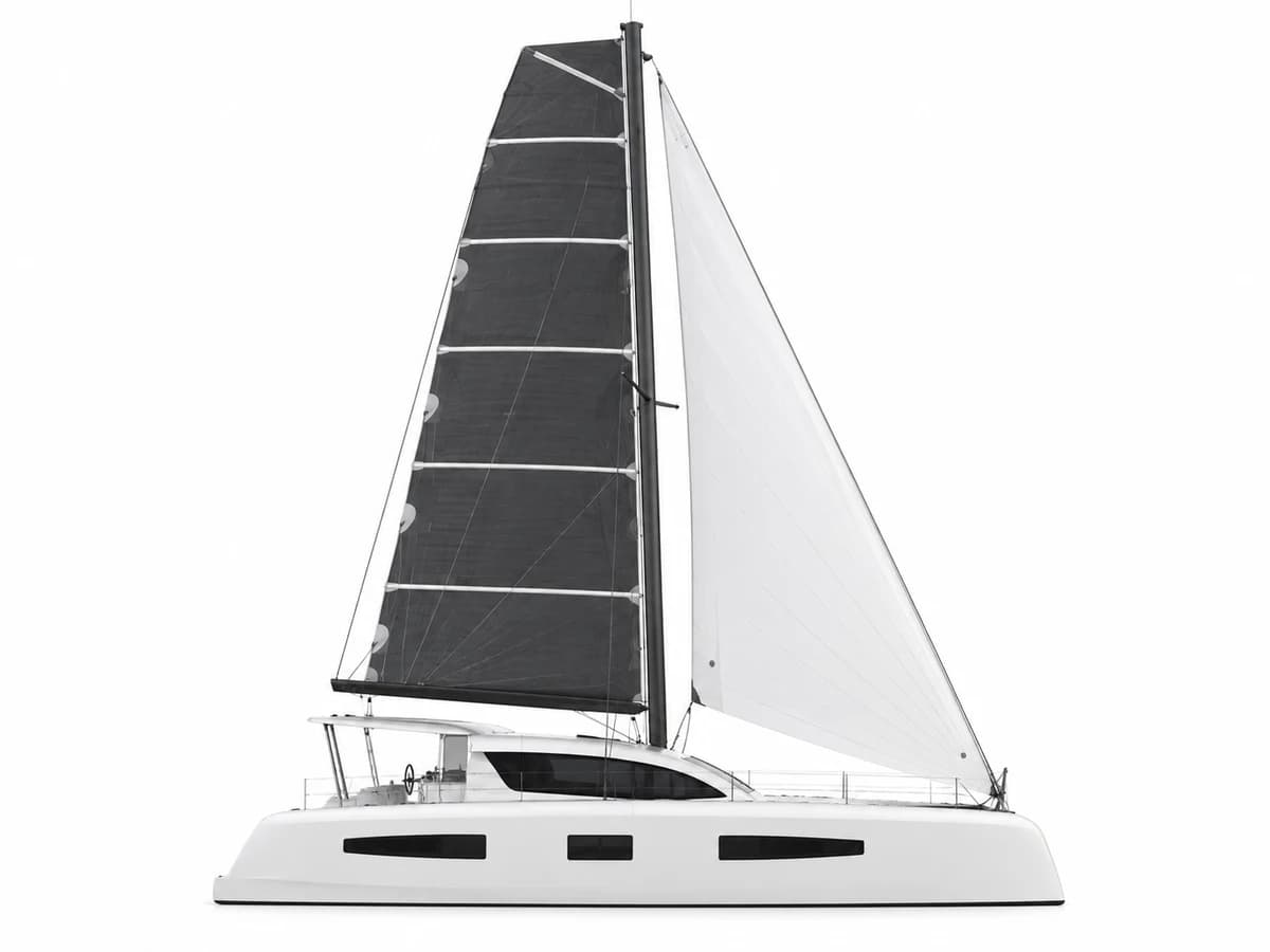 Outremer 52 catamaran profile