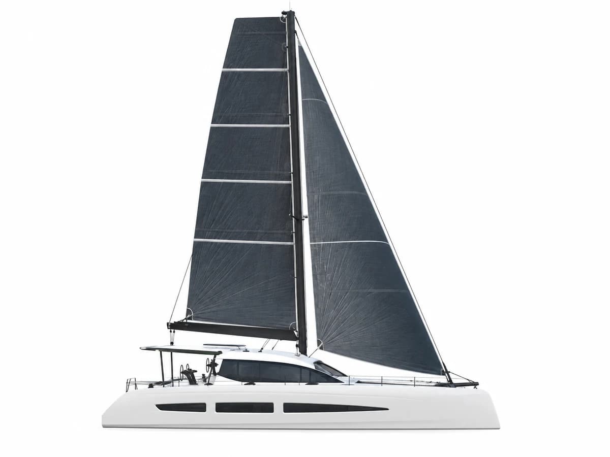 Outremer 64 catamaran profile