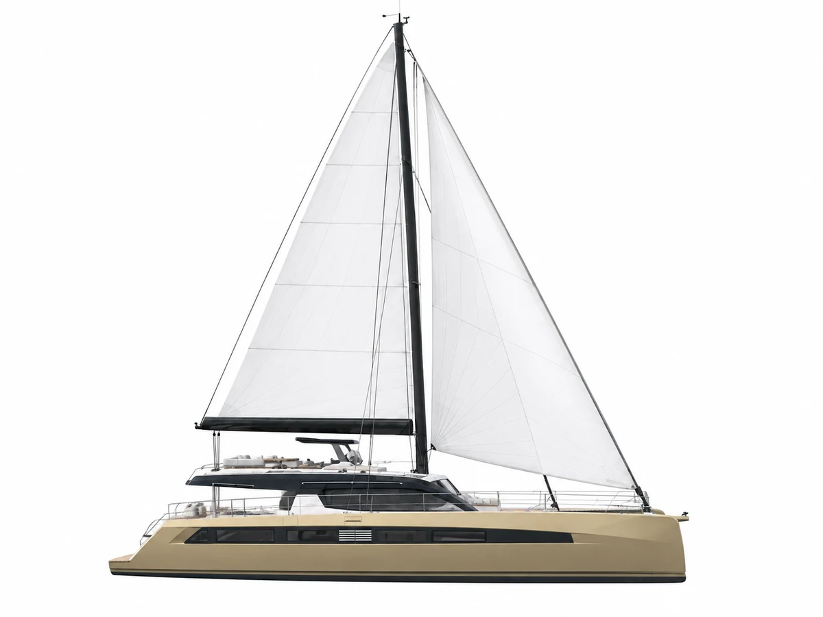 Privilege 600 catamaran profile