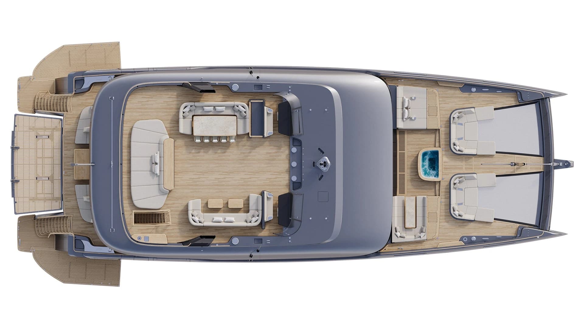 Sunreef 43M — Flybridge