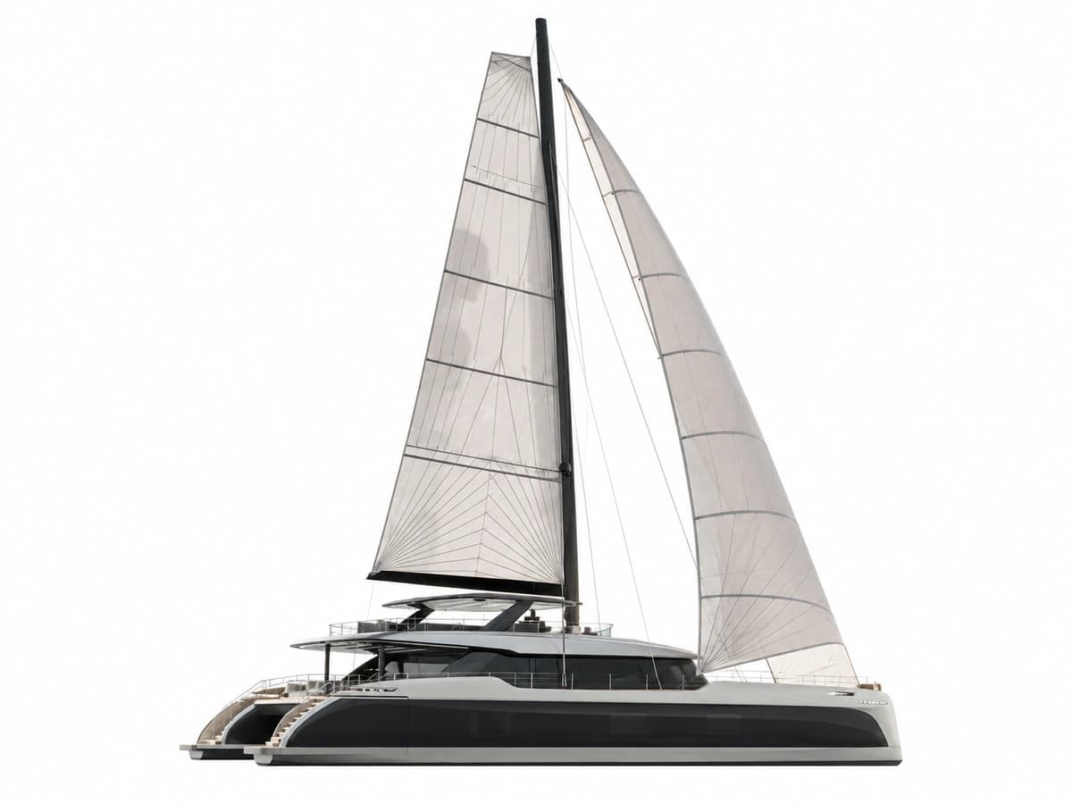 Sunreef 37M catamaran profile