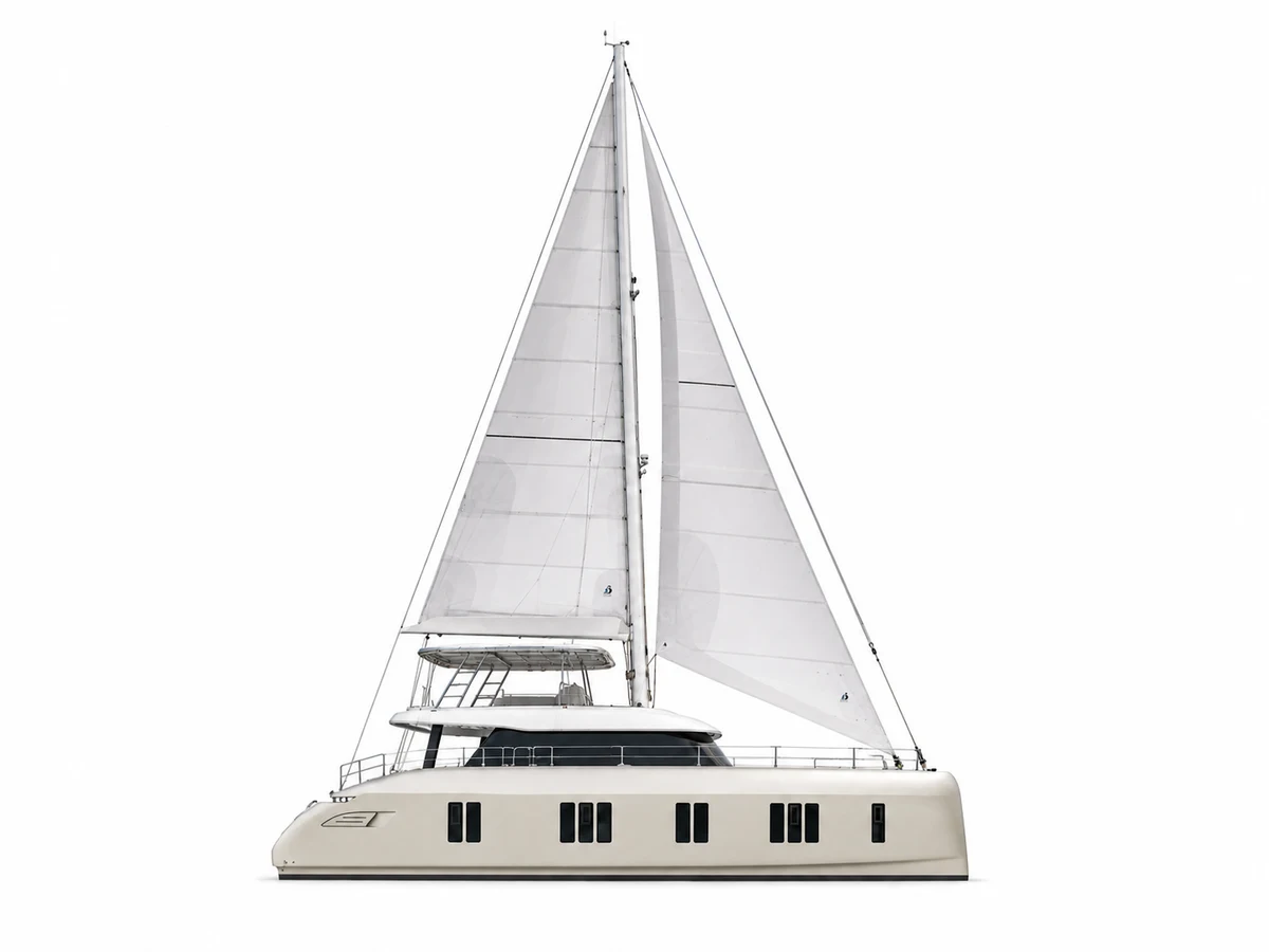 Sunreef 50 catamaran profile