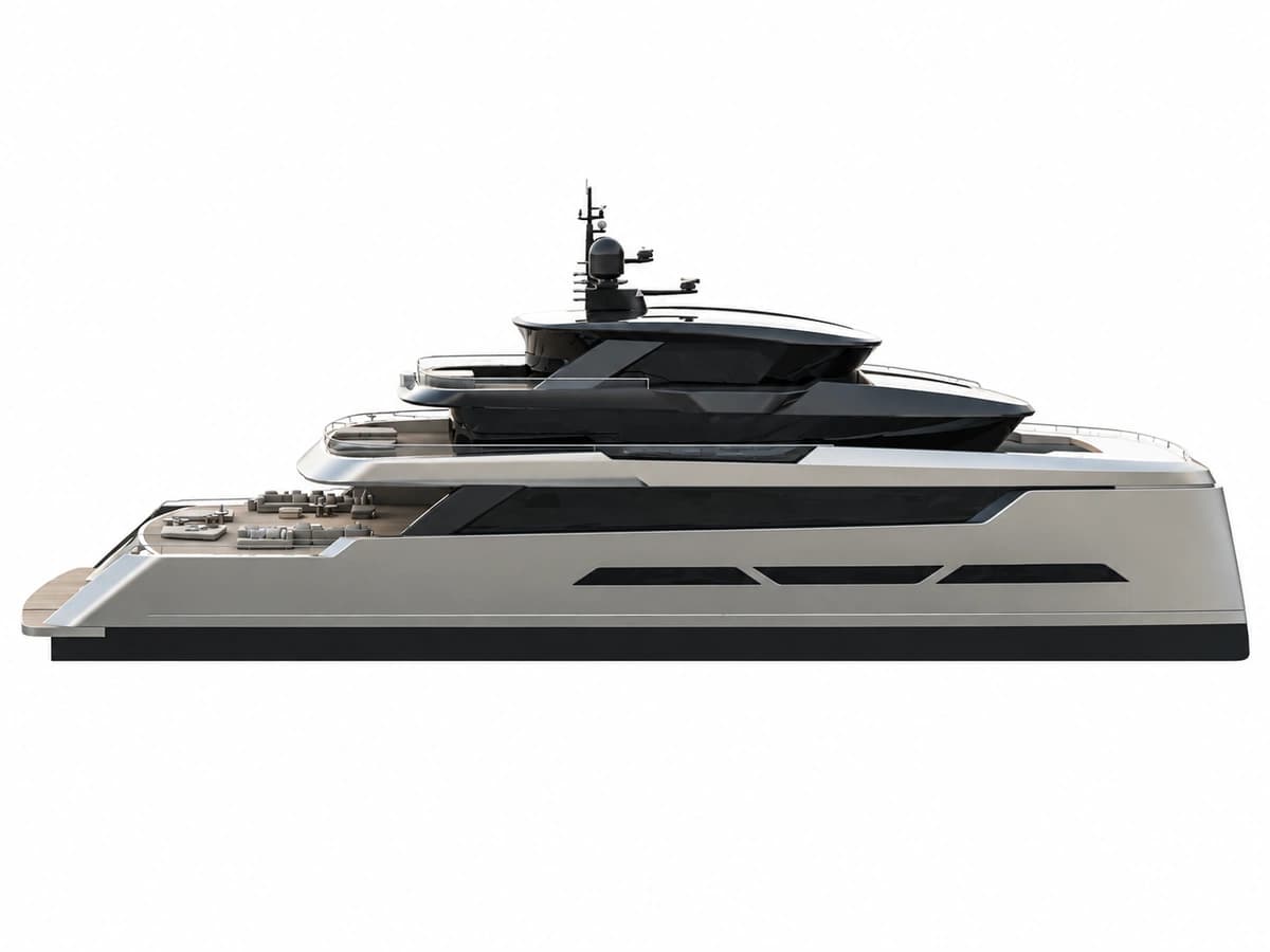 50M Sunreef Explorer catamaran profile