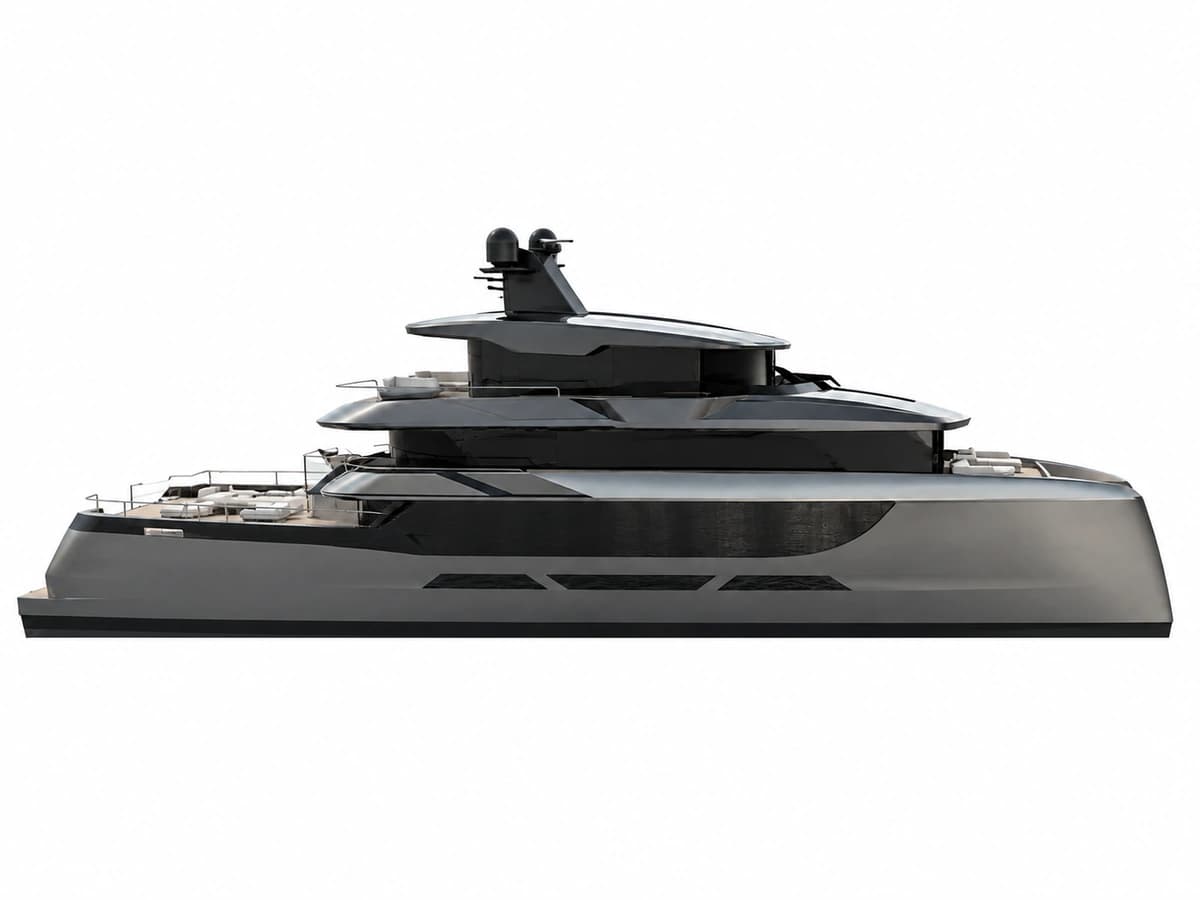 65M Sunreef Explorer catamaran profile