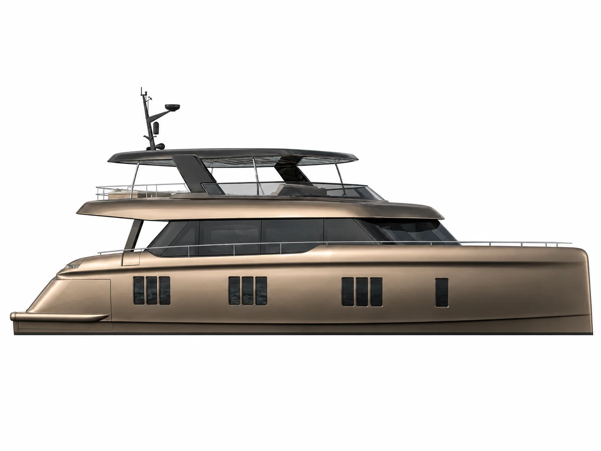 80 Sunreef Power Next catamaran profile