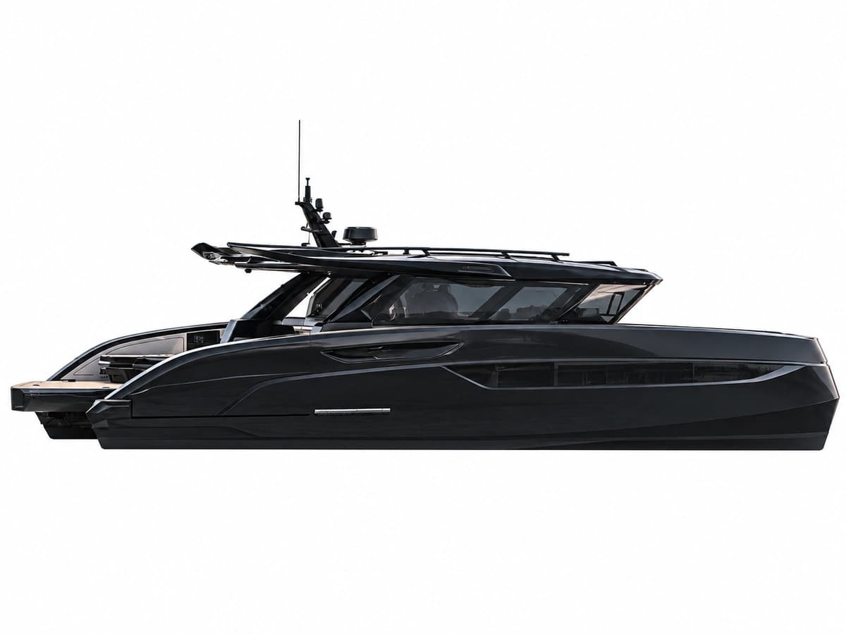 BRABUS Ultima 55 catamaran profile