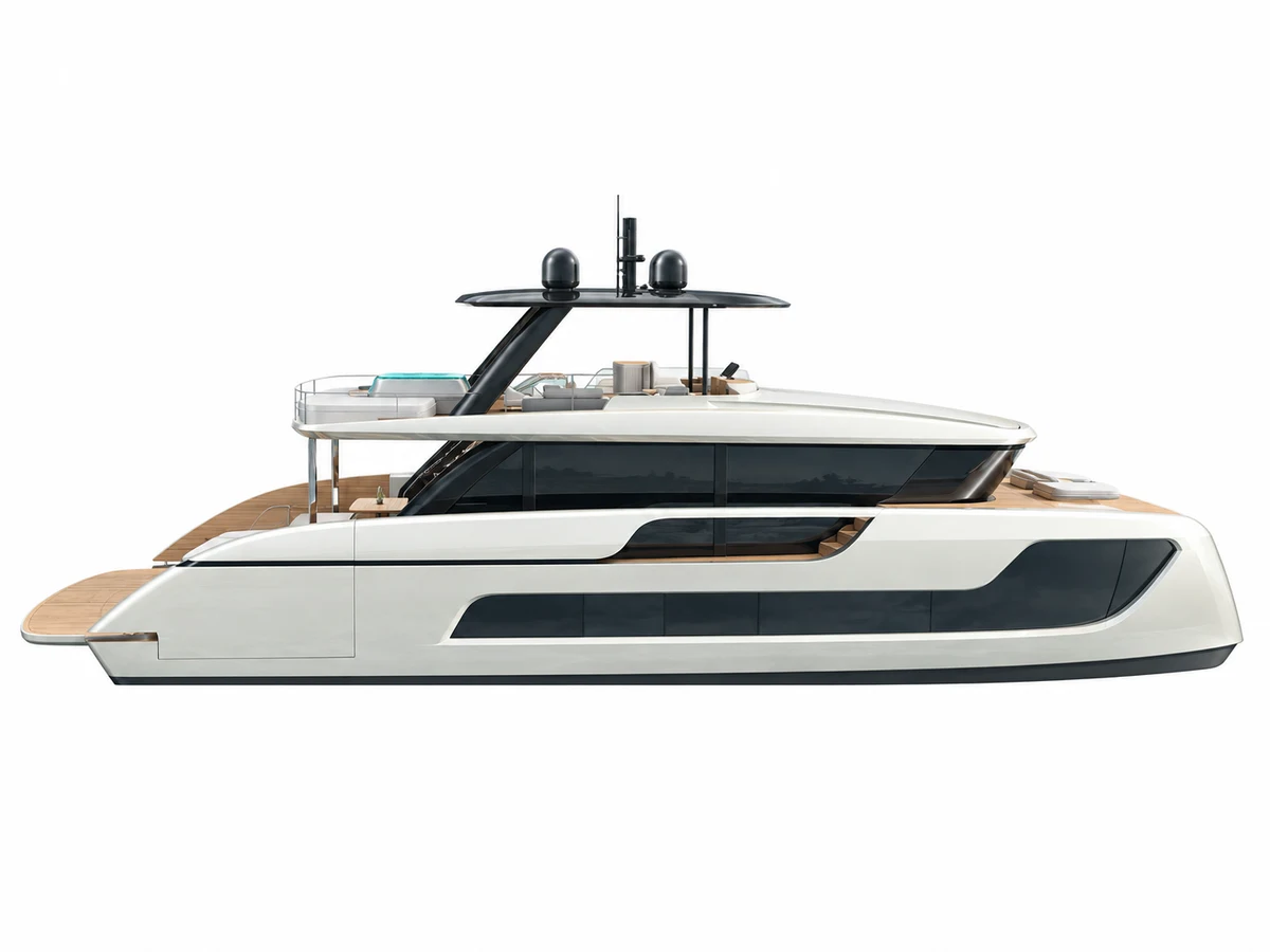 Sunreef Ultima 77 catamaran profile