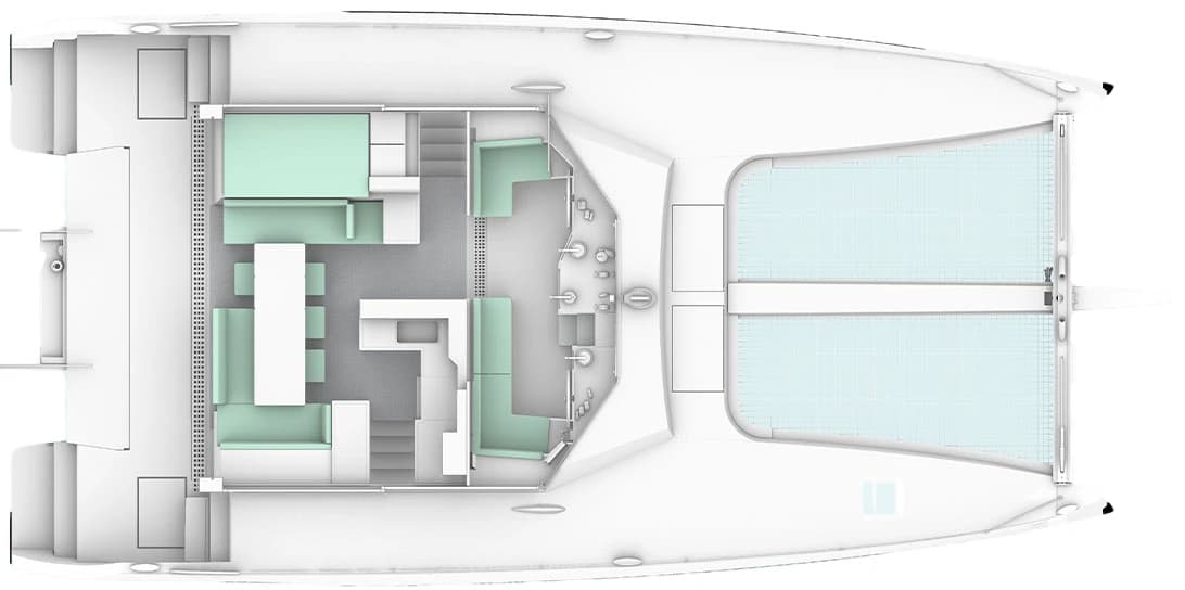 Windelo 50 Main-deck arrangement 2