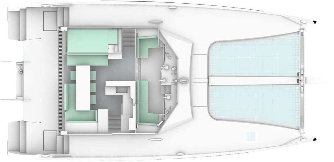 Windelo 50 Main-deck arrangement 3