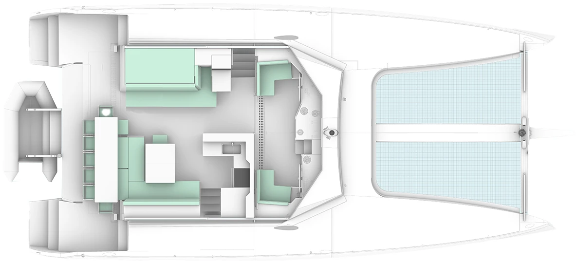 Windelo 54 Main-deck arrangement 3