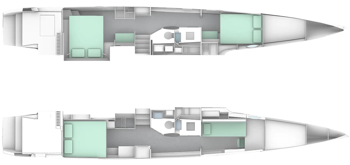 Windelo 54 Main-deck arrangement 9