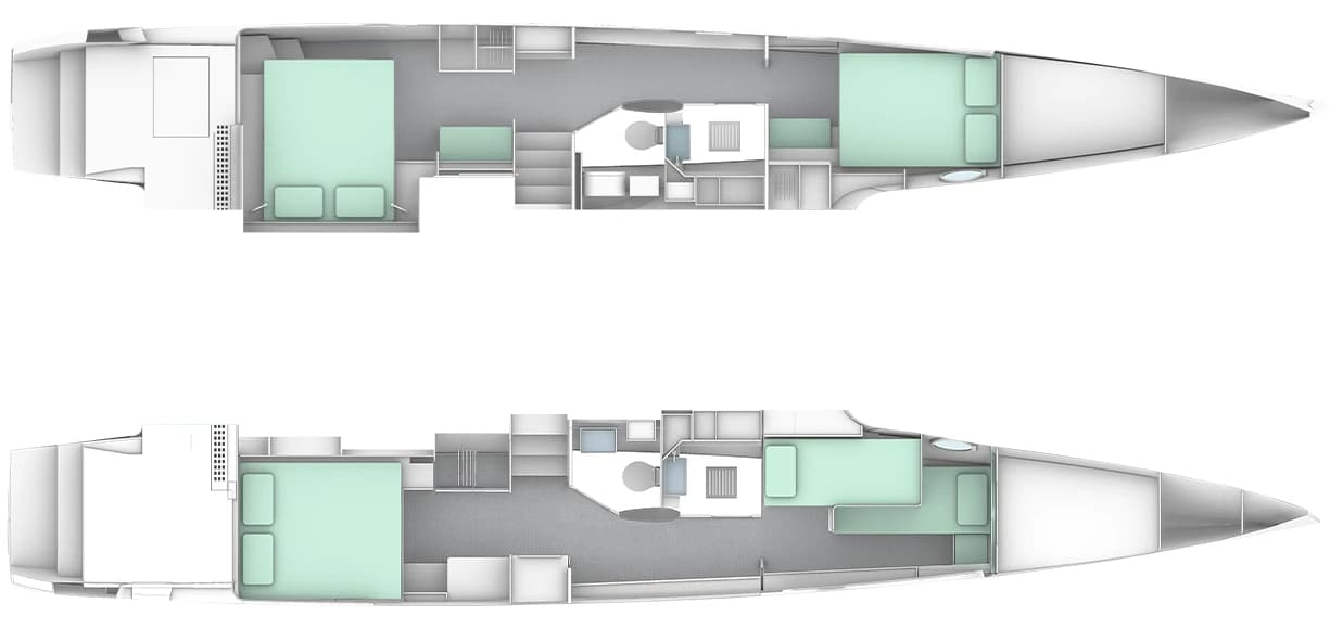 Windelo 54 Main-deck arrangement 10
