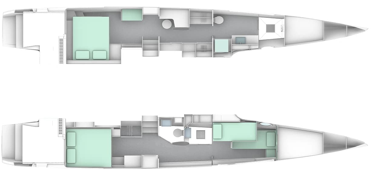 Windelo 54 Main-deck arrangement 12