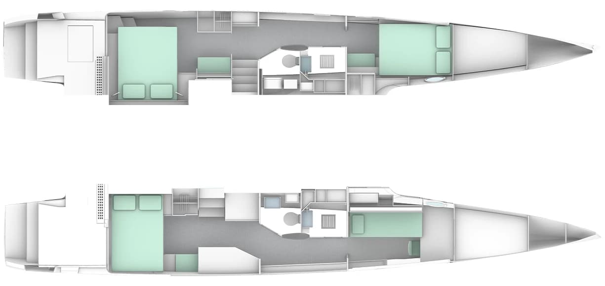 Windelo 54 Main-deck arrangement 14