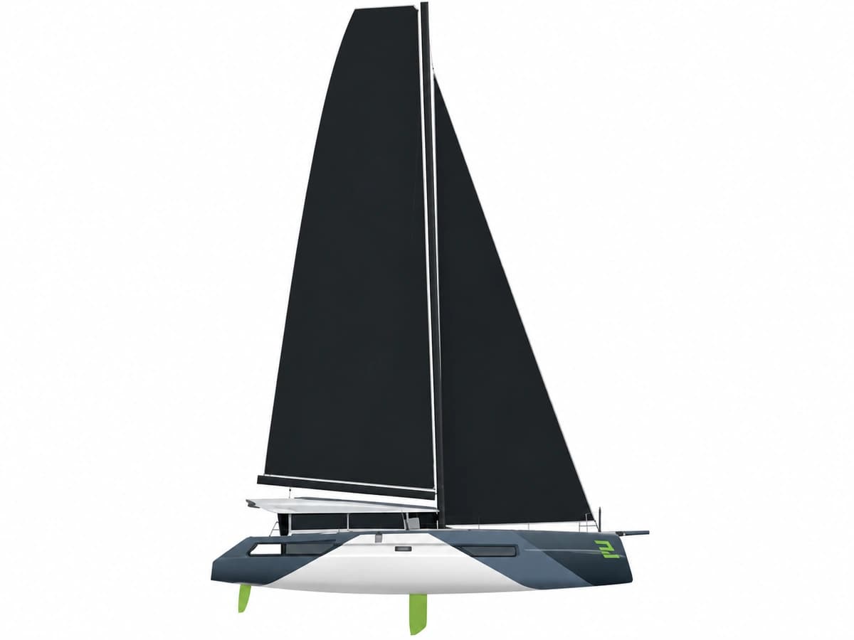 Windelo 51 Sport catamaran profile
