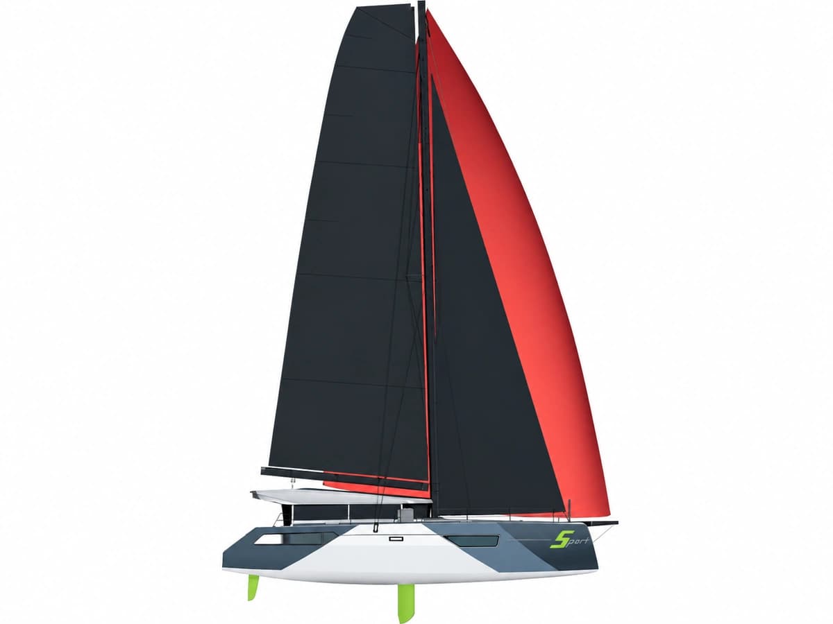Windelo 55 Sport catamaran profile