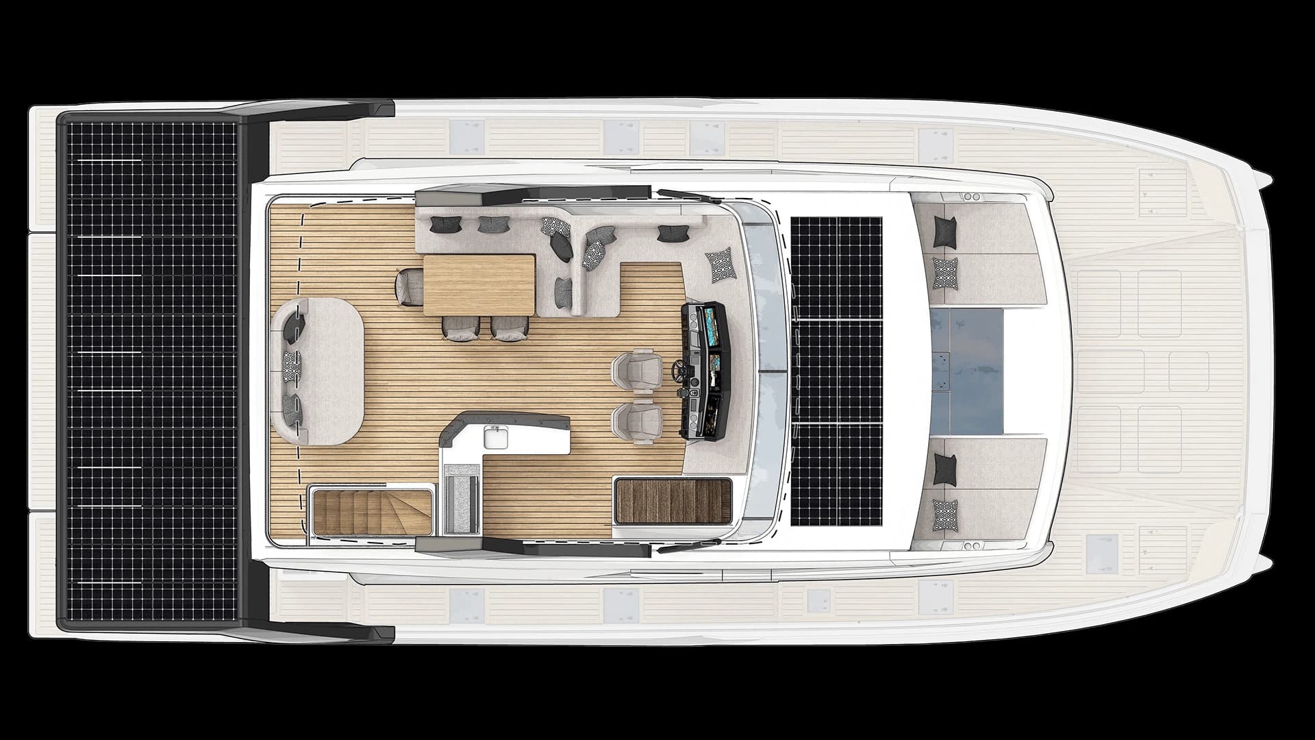 Xquisite Sixty Solar Power — Flybridge